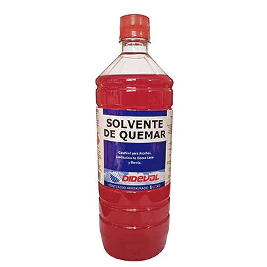 SOLVENTE QUEMAR 1LT DIDEVAL