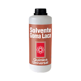 SOLVENTE GOMA LACA 1LT QUIMICA UNIVERSAL