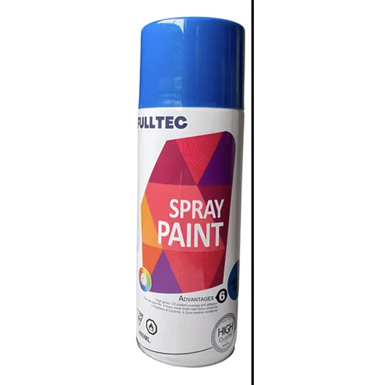 PINTURA SPRAY 400ML AZUL MATE FULLTEC/SELLOTEC