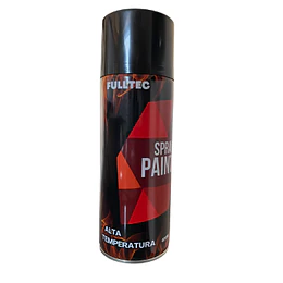 PINTURA SPRAY ALTA TEMPERATURA NEGRO 400ml FULLTEC/SELLOTEC