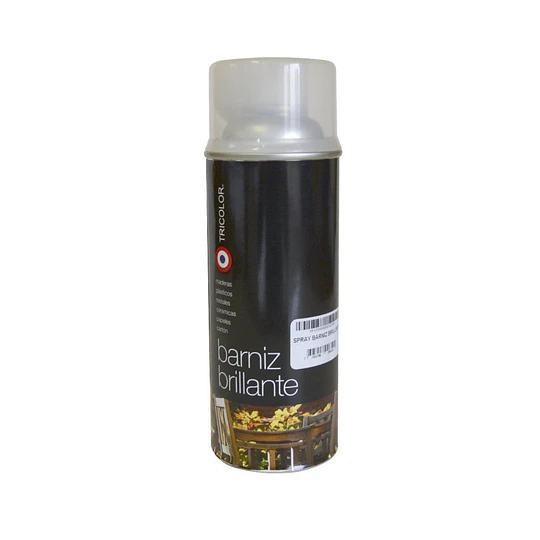 SPRAY BARNIZ BRILLANTE NATURAL TRICOLOR