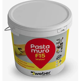 PASTA MURO F15  PLUS WEBER 25 KG