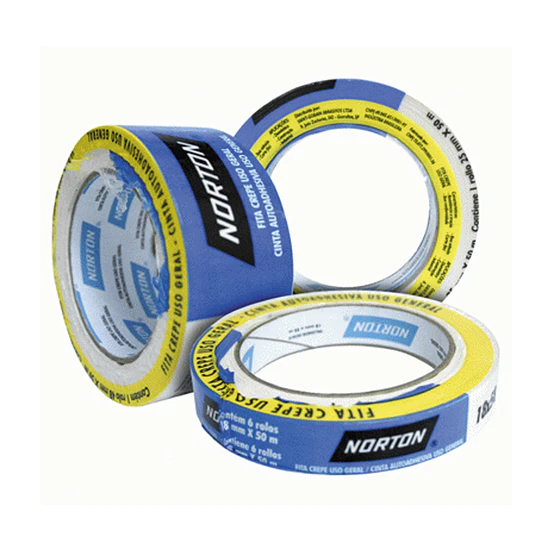 CINTA DE ENMASCARAR PROFESIONAL AZUL UV 48MMX50MTS NORTON
