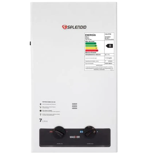 CALEFONT GAS LICUADO 7LTS SPLENDID