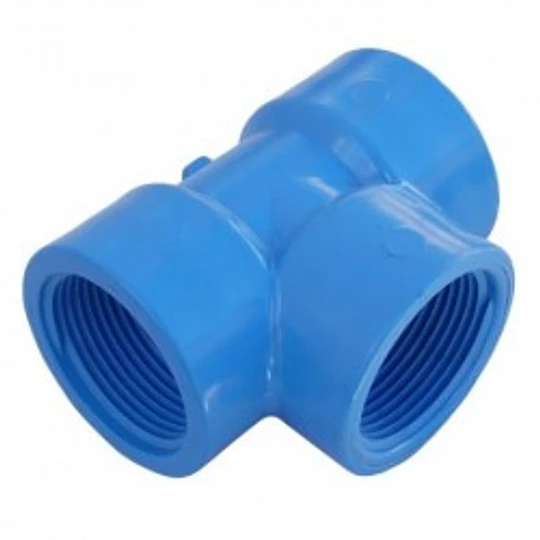 TEE PVC HI/HI 1/2X1/2