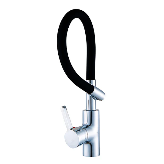 MONOMANDO COCINA FLEXIBLE NEGRO DUSCHY