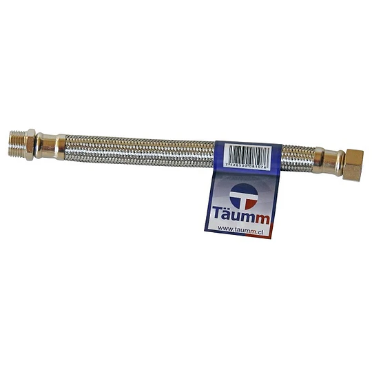 FLEXIBLE AGUA CALEFONT HI-HE  1/2 35CM TAUMM