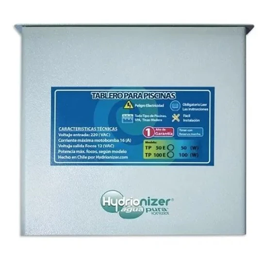 TABLERO HYDRIONIZER 50W PISCINA