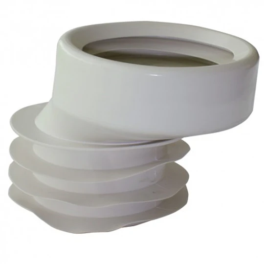 ADAPTADOR WC EXCENTRICO FLEXIBLE SALIDA 110 MM HOFFENS