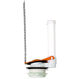 VALVULA DESCARGA C/FLAPER PVC TAUMM