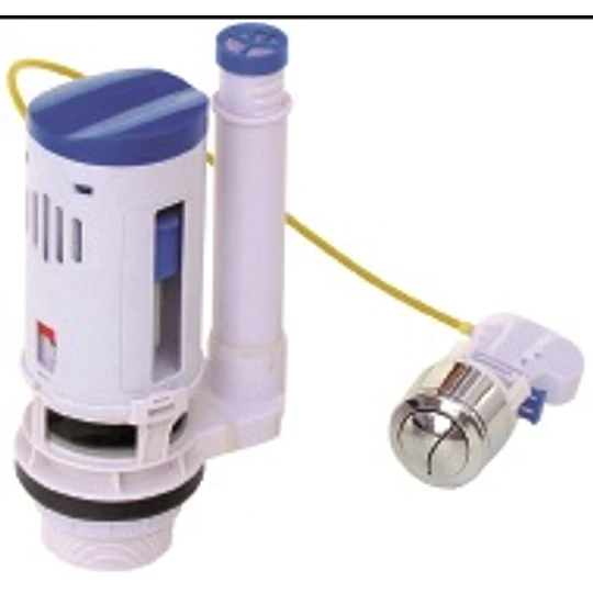 VALVULA DESCARGA DUAL FLUSH ESTANQUE TRADICIONAL TAUMM