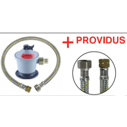 KIT REGULADOR + FLEXIBLE PROVIDUS BOLSA