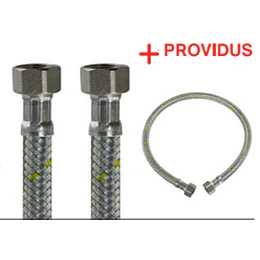 FLEXIBLE GAS 1/2PULG X 1/2PULG IZQ HI/HI 60CM PROVIDUS+