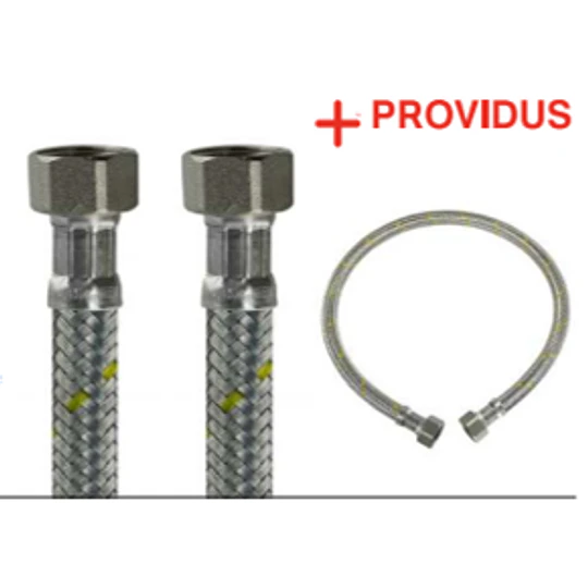 FLEXIBLE GAS 1/2PULG X 1/2PULG IZQ HI/HI 60CM PROVIDUS+