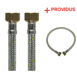 FLEXIBLE GAS 3/8PULG IZQ. HI X 3/8PULG IZQ. HI 100CM PROVIDU