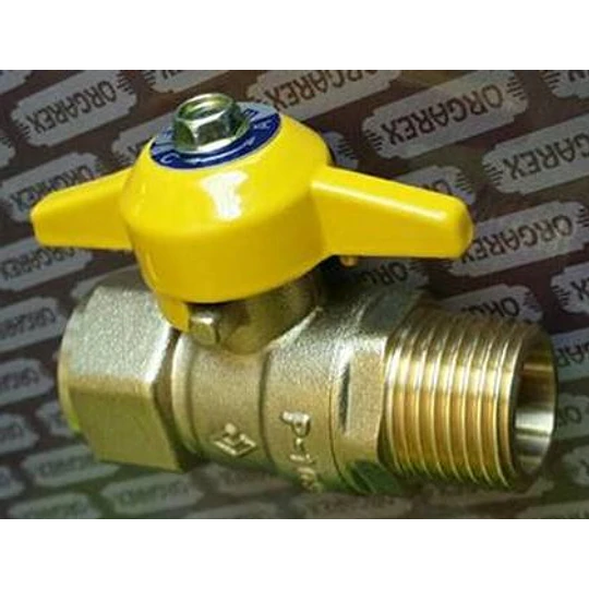 LLAVE PASO GAS HI-HE 1/2 TAUMM