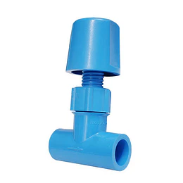 LLAVE PASO 25MM PVC