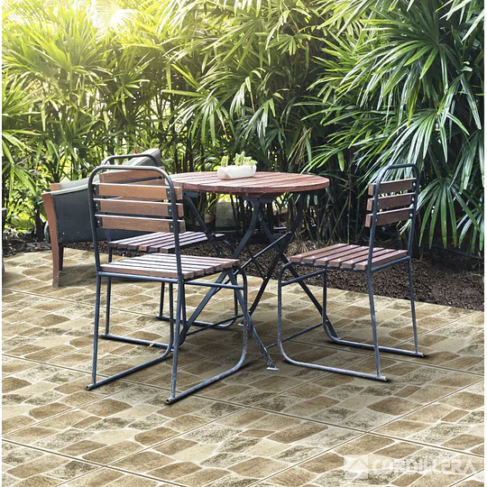 CERAMICA ADOQUIN BEIGE 45X45 CORDILLERA