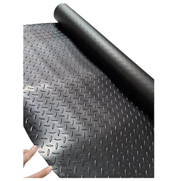 ALFOMBRA GOMA DIAMANTADA ROLLO 1X2MTS