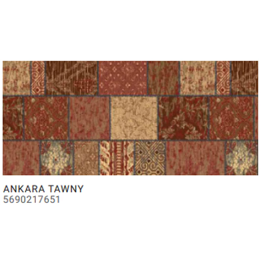 ALFOMBRA PASILLO ANKARA TAWNY 0,67MT X METRO LINEAL
