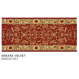ALFOMBRA PASILLO ANKARA VELVET 0,67MT X METRO LINEAL
