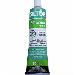 SILICONA ACETICA TRANSPARENTE 85GR SILTOP