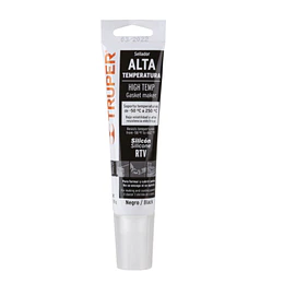 SILICONA ALTAS TEMPERATURA NEGRO 85G TRUPER