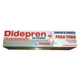 DIDEPREN TRANSPARENTE POMO 60