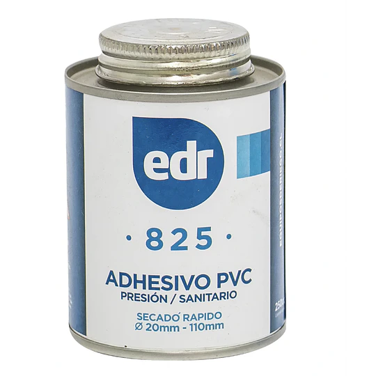 ADHESIVO PVC 825 NORMAL 250CC EDR