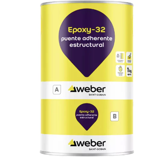 PUENTE ADHERENCIA ESTRUCTURAL EPOXI 32 WEBER