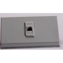 TOMA TELEFONICA RJ11 EMBUTIDA CASTILLO