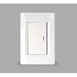 INTERRUPTOR EMBUTIDO 9/12 TECLON BLANCO KALOP