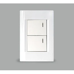 INTERRUPTOR EMBUTIDO 9/15 TECLON BLANCO KALOP