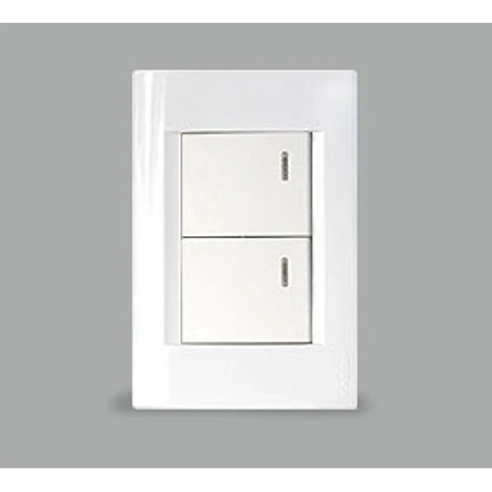 INTERRUPTOR EMBUTIDO 9/15 TECLON BLANCO KALOP