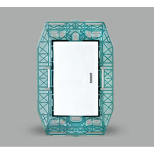 INTERRUPTOR EMBUTIDO 9/12 TECLON S/TAPA BLANCO KALOP