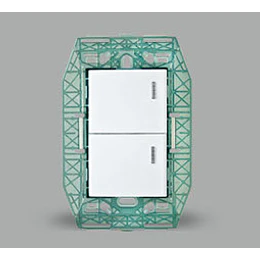 INTERRUPTOR EMBUTIDO 9/15 TECLON S/TAPA BLANCO KALOP