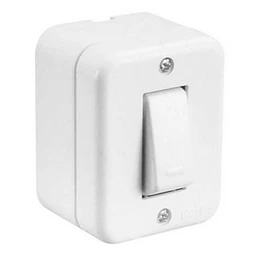 INTERRUPTOR SIMPLE 9/12 SOBREPUESTO CASTILLO