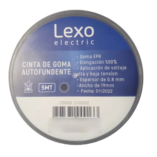 CINTA GOMA AUTOFUNDENTE 5MTS