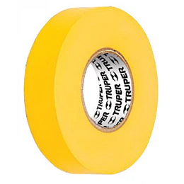 HUINCHA AISLADORA TRUPER 19MMX18M AMARILLA # M-33A