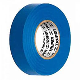 HUINCHA AISLADORA TRUPER 19MMX18M AZUL # M-33Z