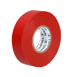 HUINCHA AISLADORA TRUPER 19MMX18M ROJA # M-33R