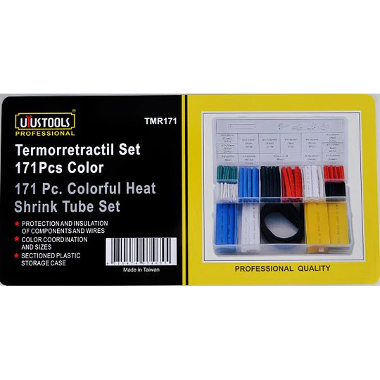 TERMORETRACTIL SET 171PCS COLOR UYUSTOOLS