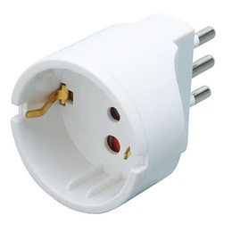 ADAPTADOR SCHUKO 10A 2P + T 10A