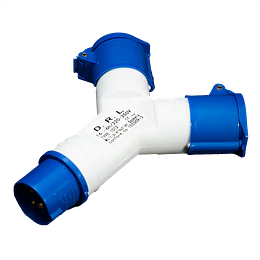 ENCHUFE INDUSTRIAL ADAPTADOR VOLANTE 1M A 2H 16A 2P+T DRL