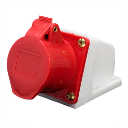 ENCHUFE INDUSTRIAL HEMBRA SOBREPUESTA 32A 3P+T DRL
