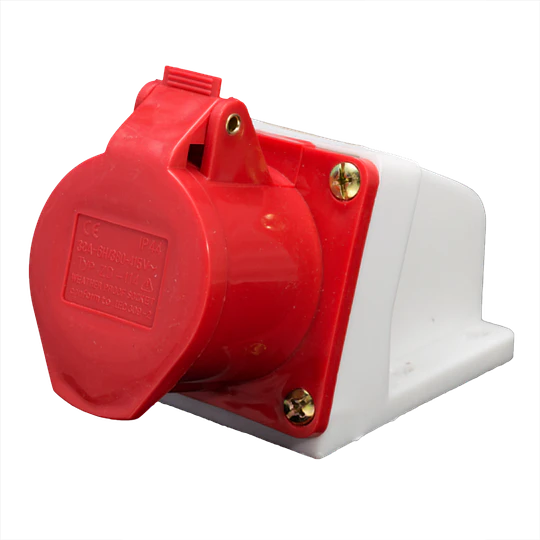ENCHUFE INDUSTRIAL HEMBRA SOBREPUESTA 32A 3P+T DRL