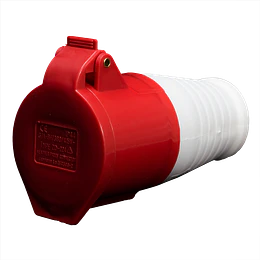 ENCHUFE INDUSTRIAL HEMBRA VOLANTE 32A 3P+T DRL