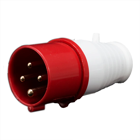 ENCHUFE INDUSTRIAL MACHO VOLANTE 32A 3P+T DRL