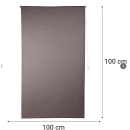 CORTINA ROLLER BLACK OUT CAFE 100X100 HOME COLLECTION