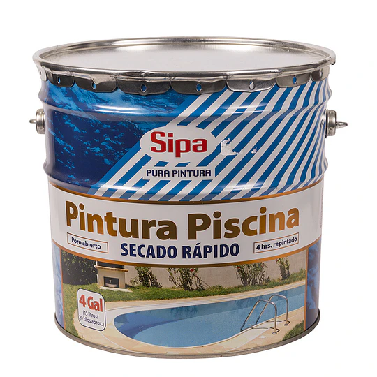 PINTURA PISCINA SIPA CELESTE 4GL